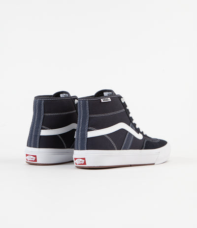 Vans Crockett High Pro Shoes - Ink / White