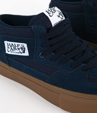 Vans Half Cab Pro Shoes - Navy / Gum