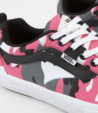 Vans Kyle Walker Pro Camouflage Shoes - Black / Magenta