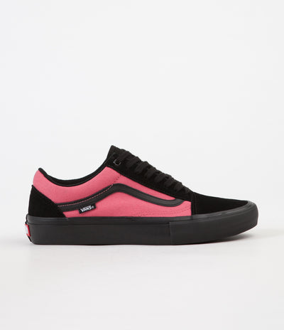 Vans Old Skool Pro Asymmetry Shoes - Black / Rose / Blue