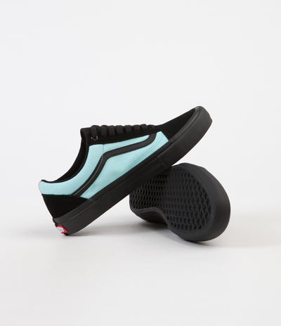 Vans Old Skool Pro Asymmetry Shoes - Black / Rose / Blue