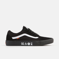 Vans Old Skool Pro BMX Shoes - (CULT) Black / Black thumbnail