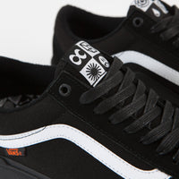 Vans Old Skool Pro BMX Shoes - (CULT) Black / Black thumbnail