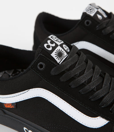 Vans Old Skool Pro BMX Shoes - (CULT) Black / Black