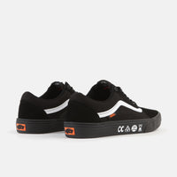 Vans Old Skool Pro BMX Shoes - (CULT) Black / Black thumbnail