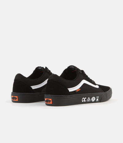 Vans Old Skool Pro BMX Shoes - (CULT) Black / Black