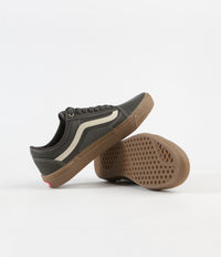 Vans Old Skool Pro BMX Shoes - (Dennis Enarson) Olive / Gum