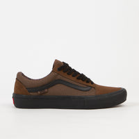 Vans Old Skool Pro (Dakota Roche) Shoes - Teak / Black thumbnail