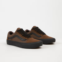 Vans Old Skool Pro (Dakota Roche) Shoes - Teak / Black thumbnail