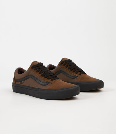 Vans Old Skool Pro (Dakota Roche) Shoes - Teak / Black