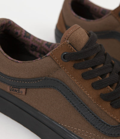 Vans Old Skool Pro (Dakota Roche) Shoes - Teak / Black