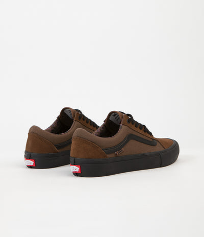 Vans Old Skool Pro (Dakota Roche) Shoes - Teak / Black