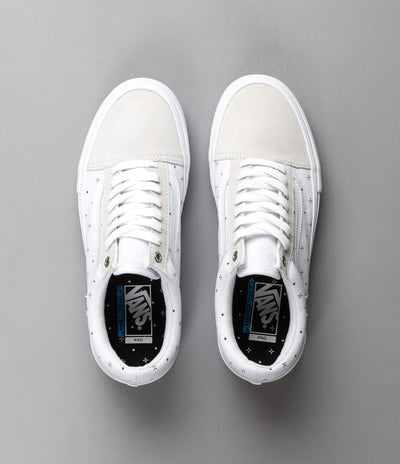 Vans Old Skool Pro Shoes - (Bandana) White