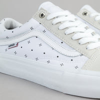 Vans Old Skool Pro Shoes - (Bandana) White thumbnail