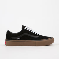 Vans Old Skool Pro Shoes - Black / Gum / Gum thumbnail