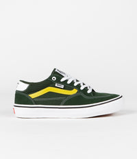 Vans Rowan Shoes - Dark Green / Yellow