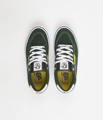 Vans Rowan Shoes - Dark Green / Yellow