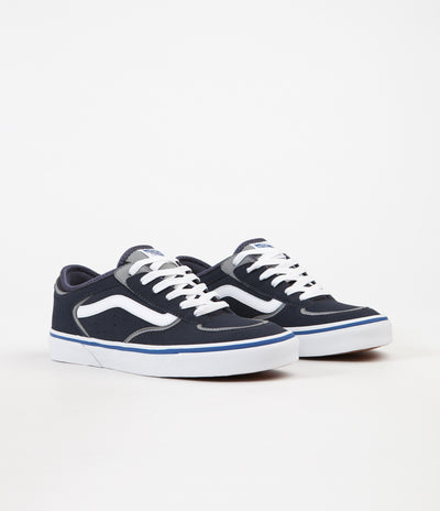 Vans Rowley Classic LX Shoes - Navy / White