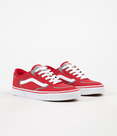 Vans Rowley Classic LX Shoes - Racing Red / White