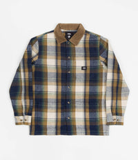 Vans Saxon Woven Shirt - Oatmeal / Dress Blues