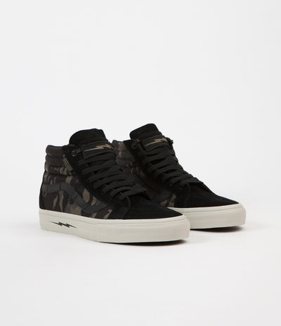 Vans Sk8-Hi Notchback (Defcon) Shoes - Black MultiCam