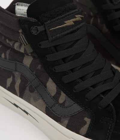 Vans Sk8-Hi Notchback (Defcon) Shoes - Black MultiCam