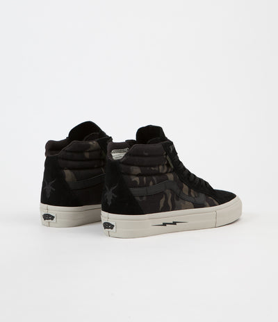 Vans Sk8-Hi Notchback (Defcon) Shoes - Black MultiCam