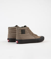 VANS SK8-HI PRO DAKOTA ROCHE COVERT store GREEN SUEDE & CANVAS SNEAKER