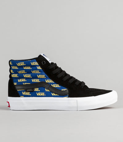 Vans SK8-Hi Pro Shoes - Black / Cyber Yellow