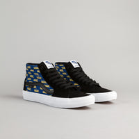 Vans SK8-Hi Pro Shoes - Black / Cyber Yellow thumbnail