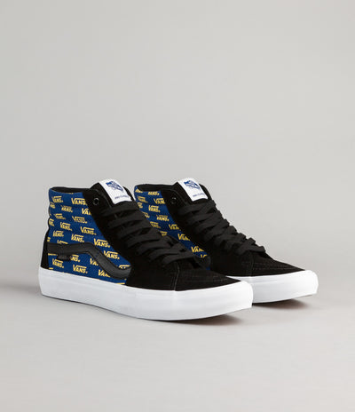 Vans SK8-Hi Pro Shoes - Black / Cyber Yellow