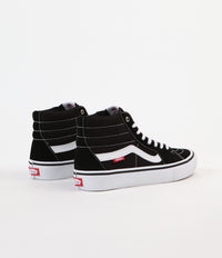 Vans Sk8-Hi Pro Shoes - Black / White | Flatspot