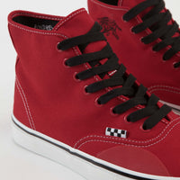 Vans Skate Authentic High LTD Shoes - (Andrew Allen) Red / Hockey thumbnail