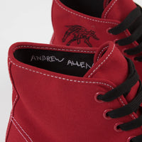 Vans Skate Authentic High LTD Shoes - (Andrew Allen) Red / Hockey thumbnail