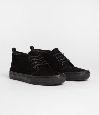 Vans Skate Chukka VCU Shoes - Mono Black