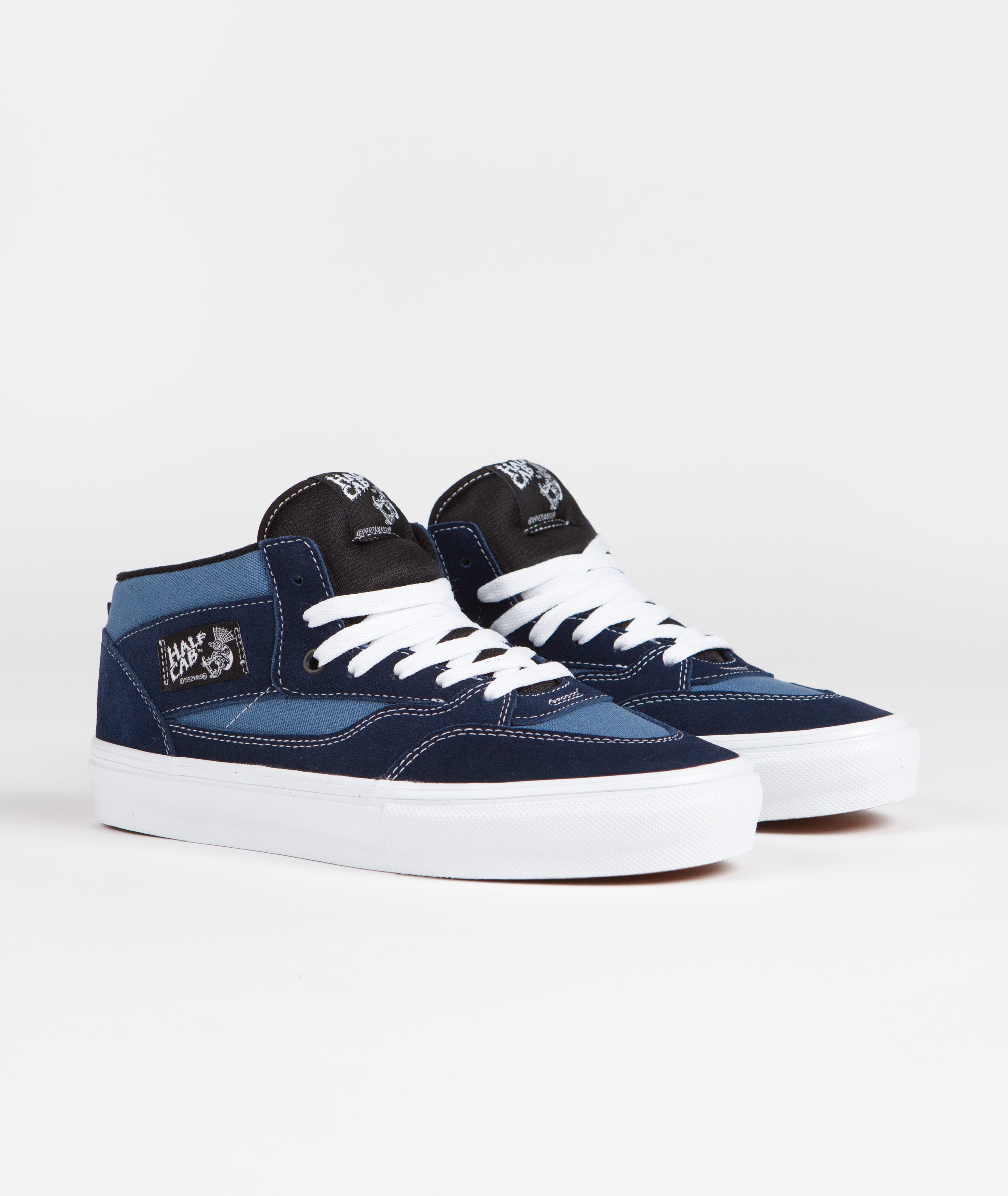 Vans Skate Half Cab '92 VCU Shoes - (Gigliotti) Navy / STV Navy | Flatspot