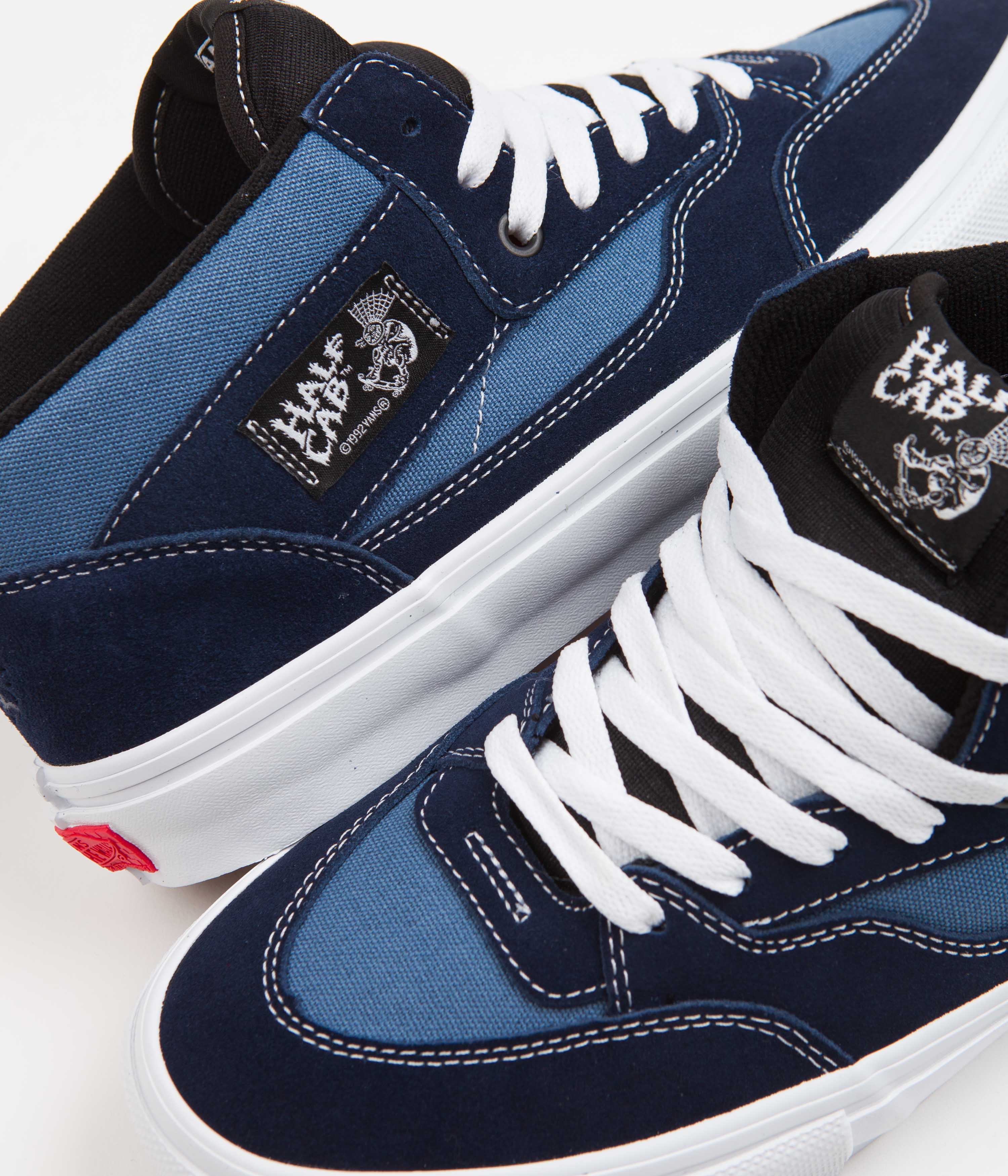 Vans Skate Half Cab '92 VCU Shoes - (Gigliotti) Navy / STV Navy | Flatspot