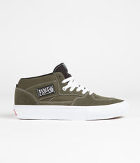 Vans Skate Half Cab Shoes - Dark Olive