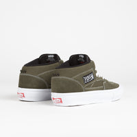 Vans Skate Half Cab Shoes - Dark Olive thumbnail