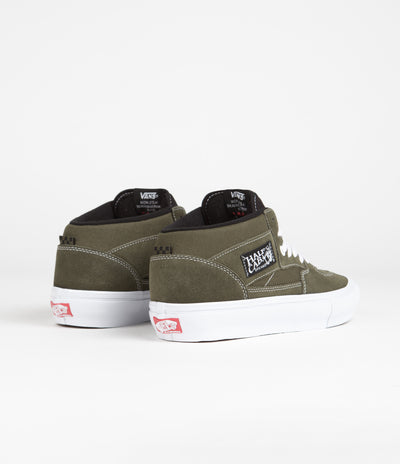 Vans Skate Half Cab Shoes - Dark Olive