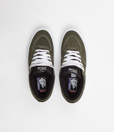 Vans Skate Half Cab Shoes - Dark Olive