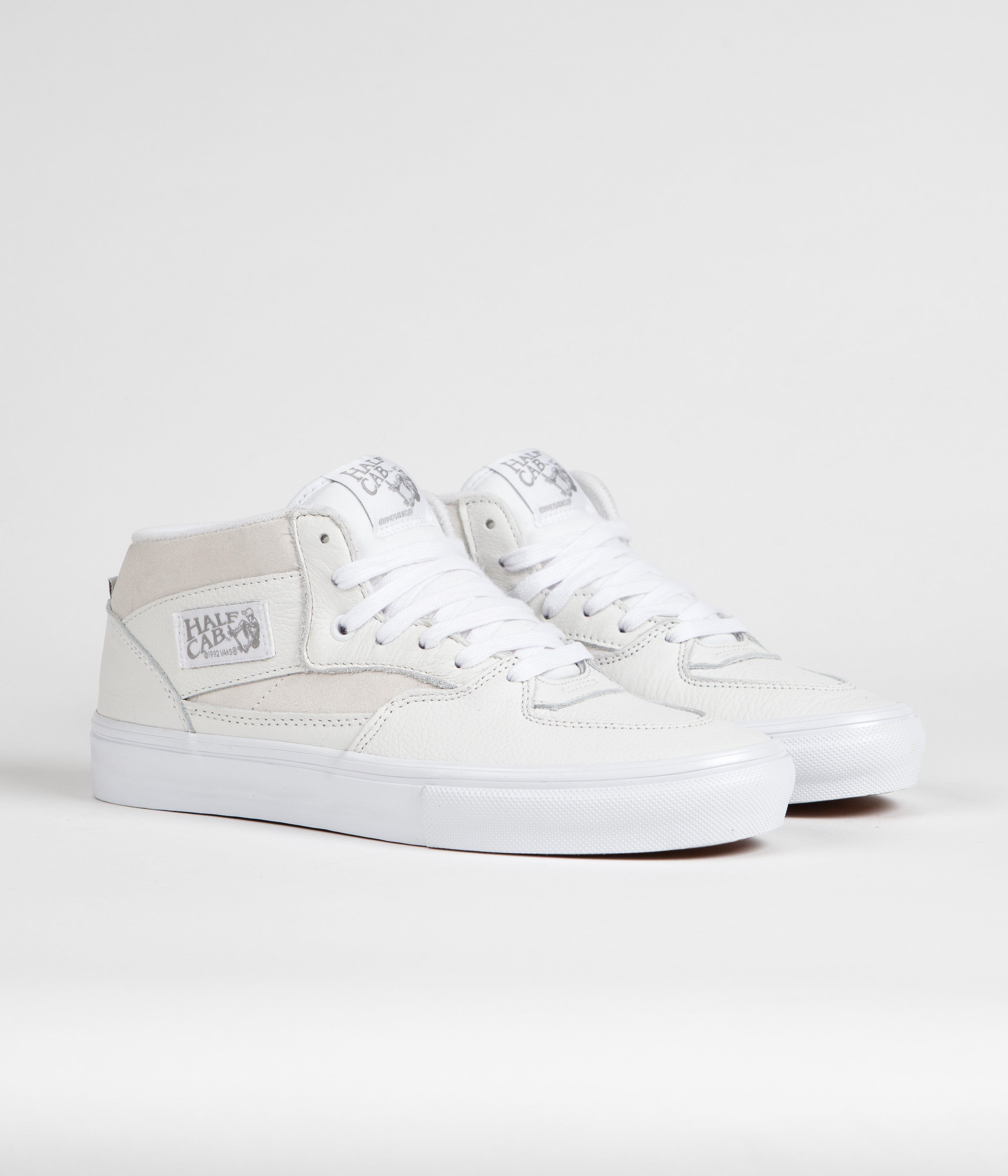 Vans Skate Half Cab Shoes Daz White White Flatspot 0997