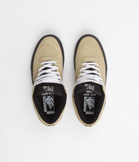 Vans Skate Half Cab Shoes - (Elijah Berle) Khaki / Black | Flatspot