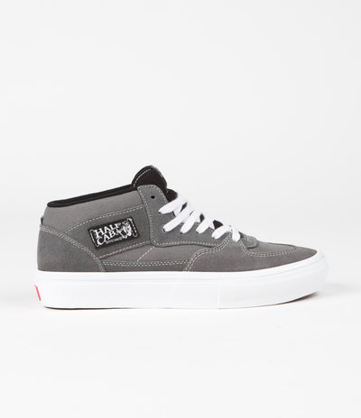 Vans Skate Half Cab Shoes - Grey / White