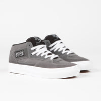 Vans Skate Half Cab Shoes - Grey / White thumbnail