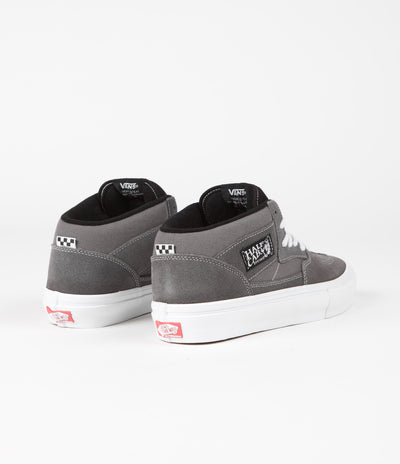 Vans Skate Half Cab Shoes - Grey / White