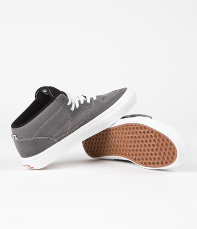 Vans Skate Half Cab Shoes - Grey / White