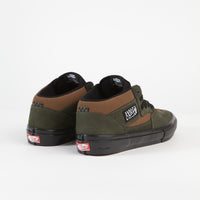 Vans Skate Half Cab Shoes - (Nubuck) Beef / Broccoli thumbnail