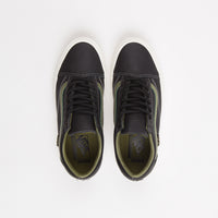 Vans Skate Old Skool Shoes - Butter Leather Black / Green thumbnail