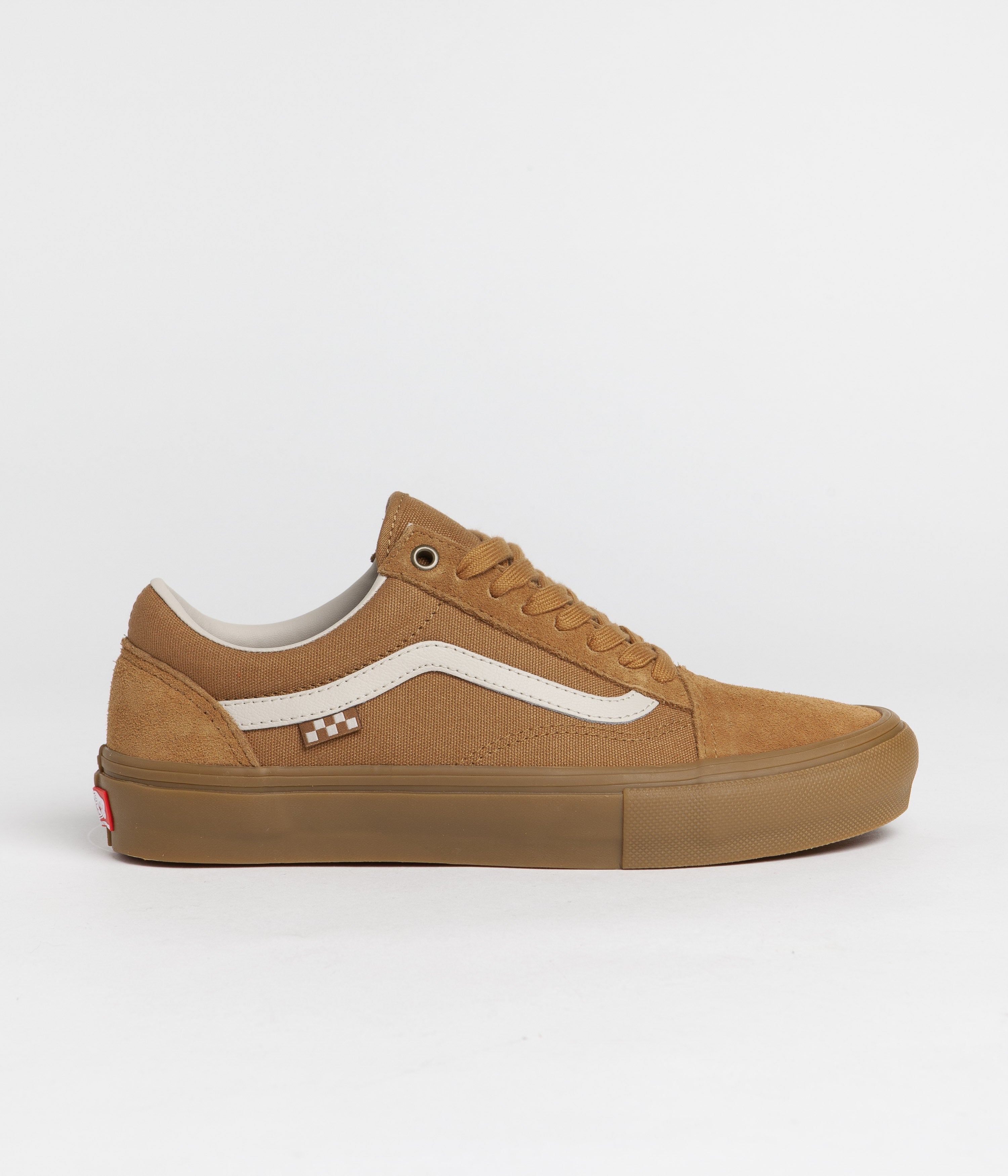 Vans Skate Old Skool Shoes - Light Brown / Gum | Flatspot